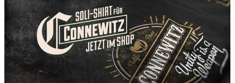 Soli-Shirt für Connewitz endlich im Shop