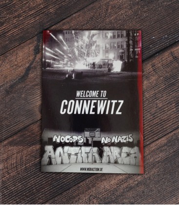 Postkarte Welcome to Connewitz
