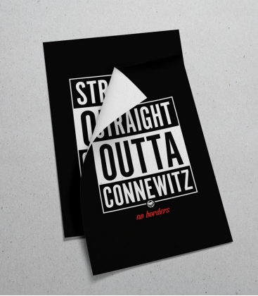 Poster - Straight Outta Connewitz - A2