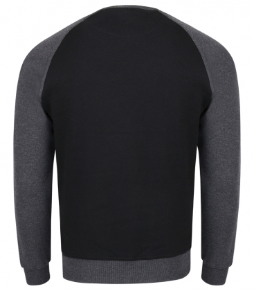 Sweater - Kein Mensch ist illegalI - black-dark grey