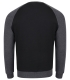 Sweater - Kein Mensch ist illegalI - black-dark grey