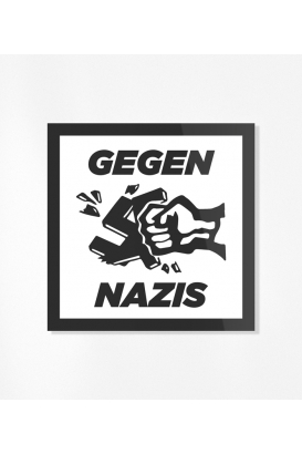 30 Sticker - GEGEN NAZIS 