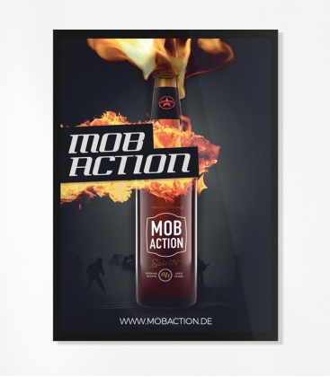 "AFA Molotov" 40 Aufkleber