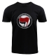 T-Shirt ANTIFA Logo - schwarz