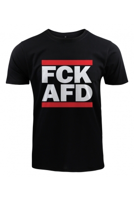 T-Shirt - FCK AFD - schwarz
