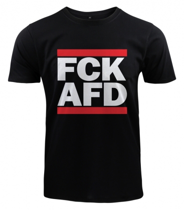 T-Shirt - FCK AFD - schwarz