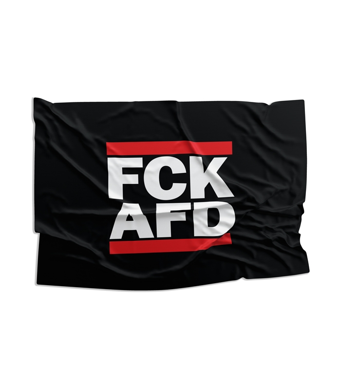Fahne - FCK AFD - Mob Action