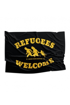 Fahne - Refugees Welcome