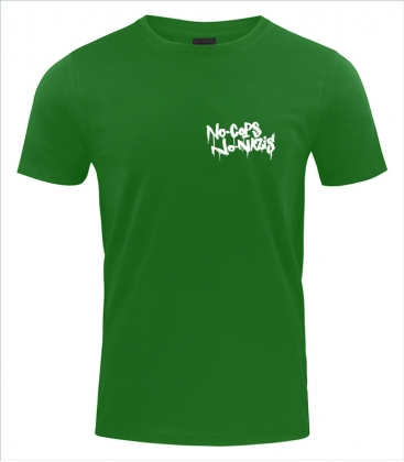 T-Shirt - NO COPS NO NAZIS - Pocket Print