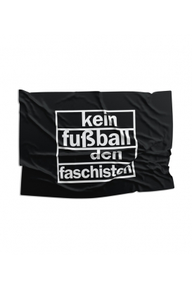 Fahne - Kein Fußball den Faschisten