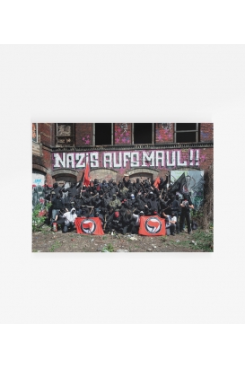 Poster Nazis aufs Maul