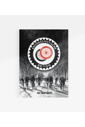 30 Sticker - Fahrrad Antifa