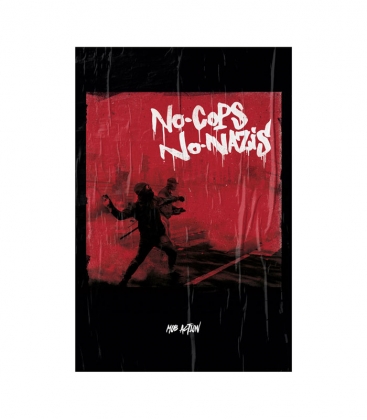 Poster "No Cops No Nazis" - A3