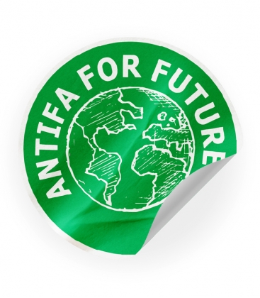 30 Sticker "Antifa For Future"