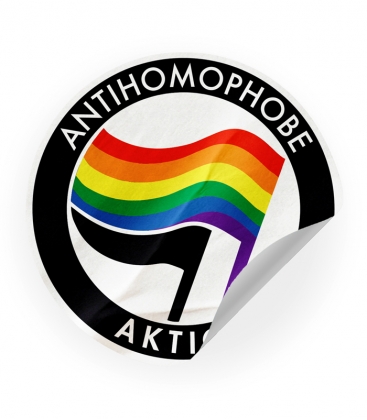 30 Sticker - "Antihomophobe Aktion"