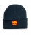 Wintermütze "KMII" - Black-Red - Patch