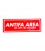 10 Sticker - ANTIFA AREA - RED
