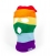 Sturmhaube 3-Loch Rainbow