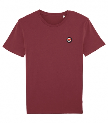 T-Shirt - Siamo Tutti Antifascisti - Burgundy