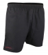 Kein Mensch ist illegal - No Borders - Active Shorts - Black/Red