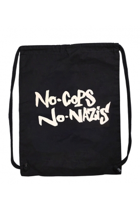 No Cops No Nazis - Turnbeutel - Black