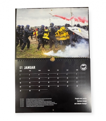 Mob Action - Antifa - SOLI Kalender 2024